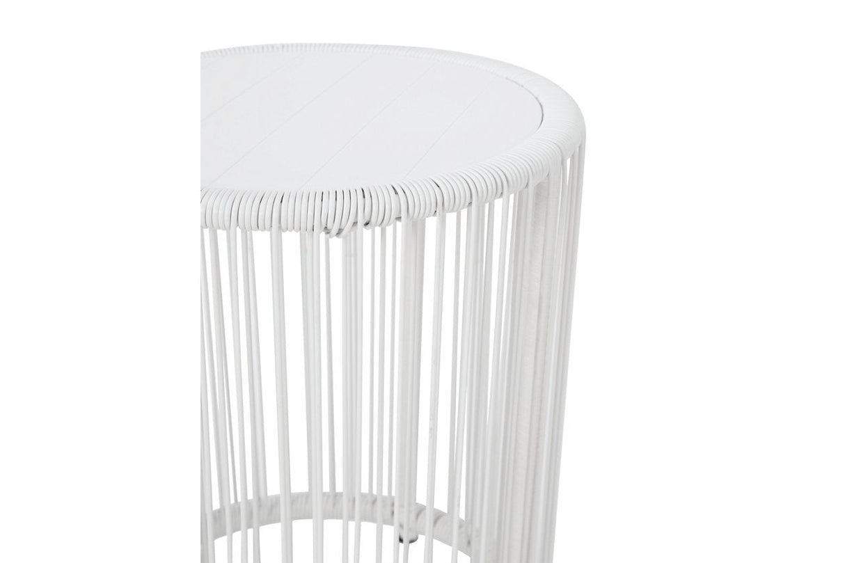 Mandarin Cape White Outdoor Table and Chairs