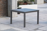 Eden Town Gray Outdoor Dining Table