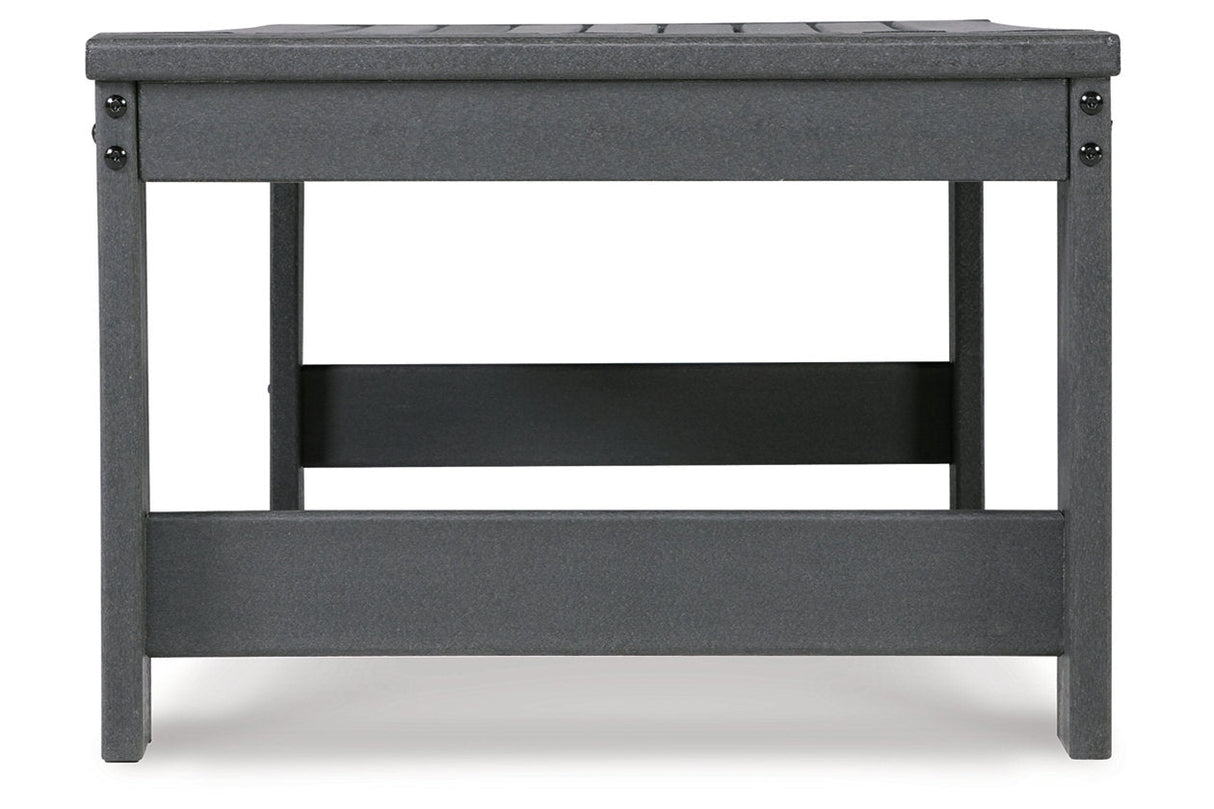 Amora Charcoal Gray Outdoor Coffee Table