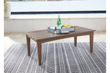 Emmeline Brown Outdoor Coffee Table