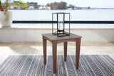 Emmeline Brown Outdoor End Table