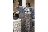 Salem Beach Gray 3-Piece Outdoor Sectional