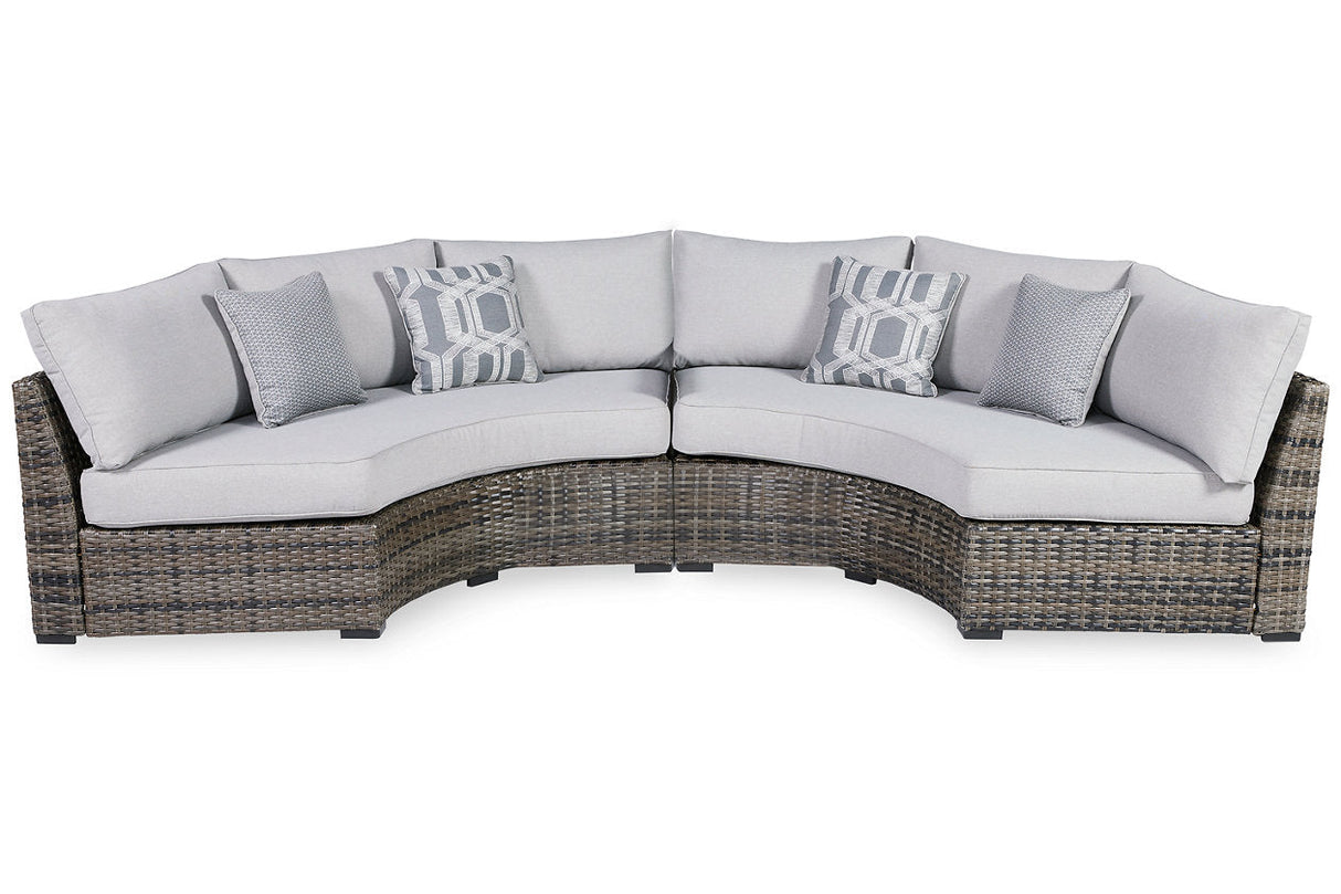 Harbor Court Gray 2-Piece Outdoor Sectional