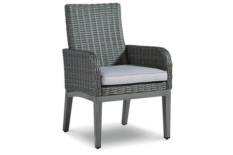 Elite Park Gray Arm Chair with Cushion