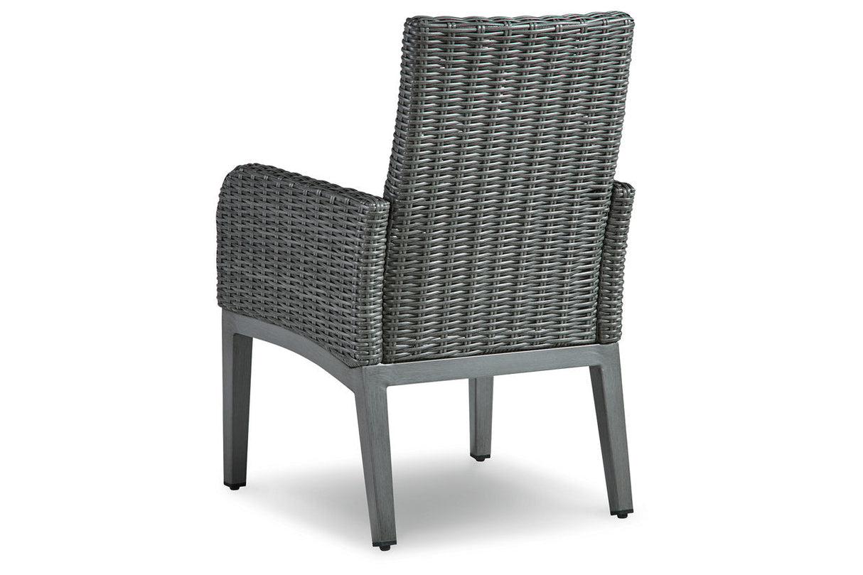 Elite Park Gray Arm Chair with Cushion