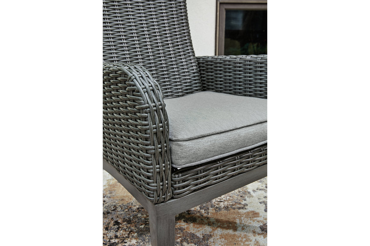 Elite Park Gray Arm Chair with Cushion