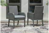 Elite Park Gray Arm Chair with Cushion