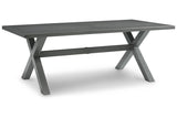 Elite Park Gray Outdoor Dining Table