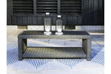 Elite Park Gray Outdoor Coffee Table