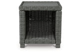 Elite Park Gray Outdoor End Table