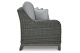 Elite Park Gray Outdoor Sofa with Cushion