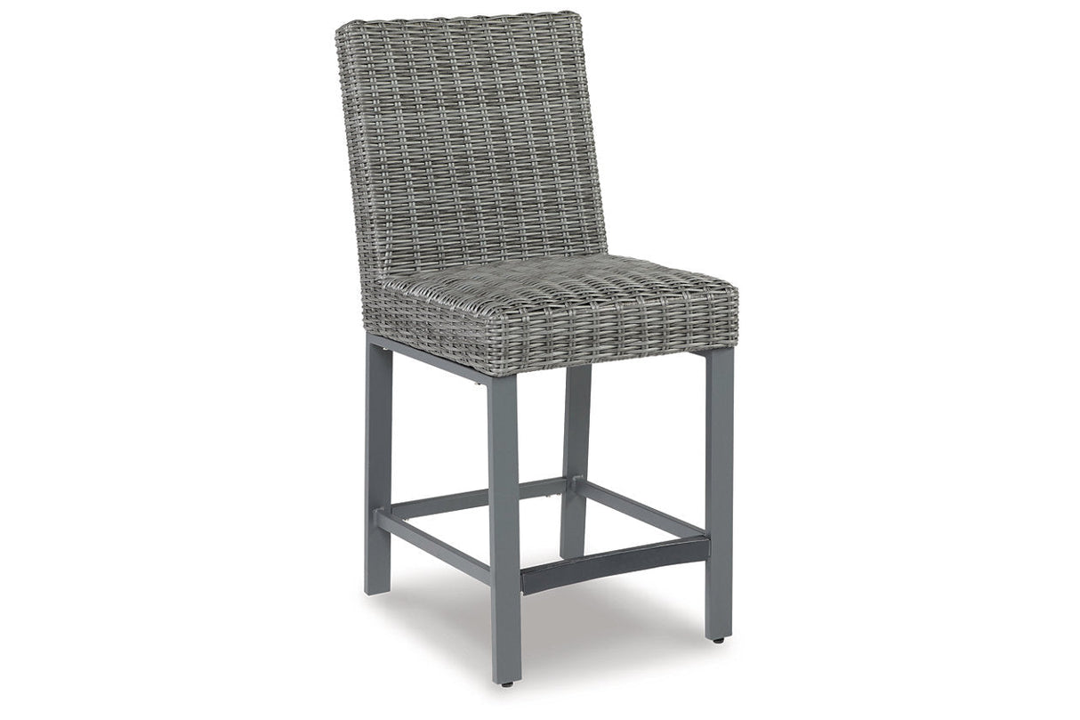 Palazzo Gray Outdoor Barstool