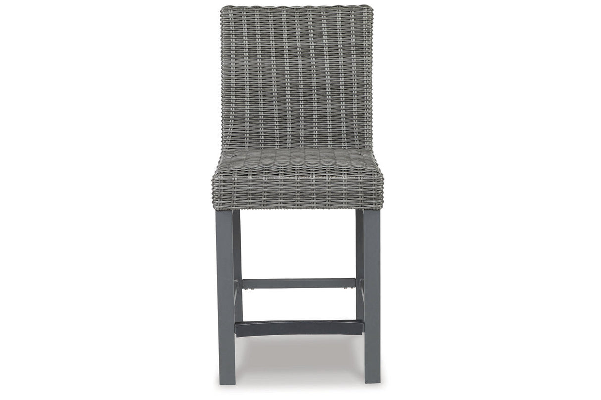 Palazzo Gray Outdoor Barstool