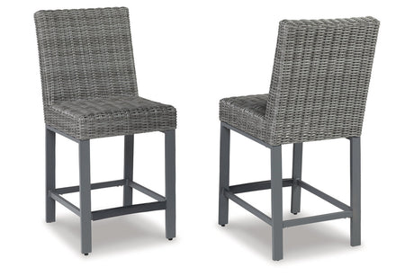 Palazzo Gray Outdoor Barstool