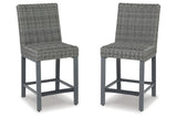 Palazzo Gray Outdoor Barstool