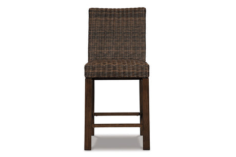 Paradise Trail Medium Brown Barstool