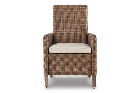 Beachcroft Beige Arm Chair with Cushion