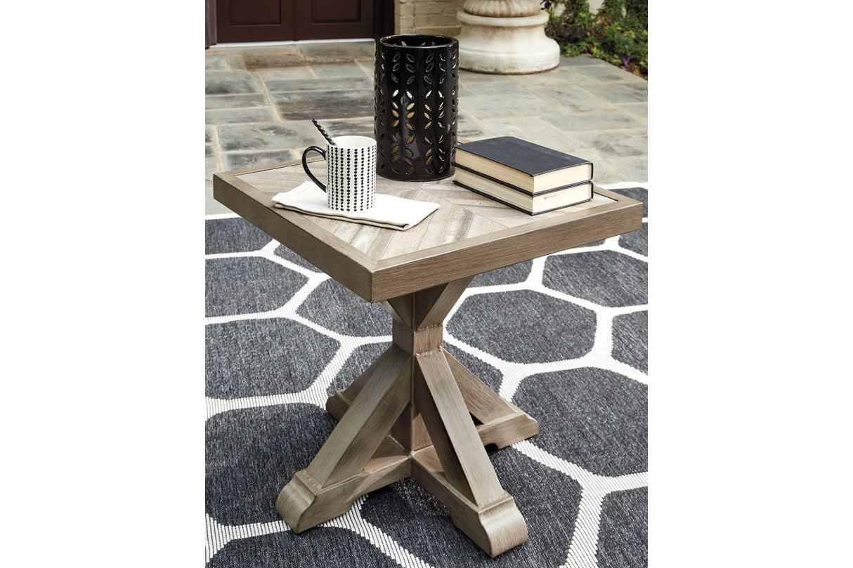 Beachcroft Beige End Table