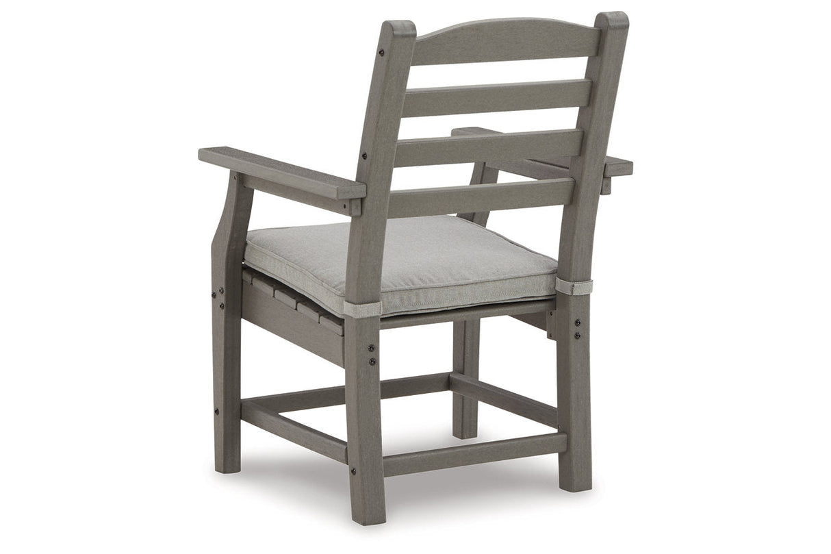 Visola Gray Arm Chair with Cushion