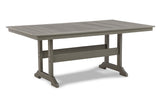 Visola Gray Outdoor Dining Table with 6 Chairs