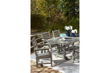 Visola Gray Outdoor Dining Table