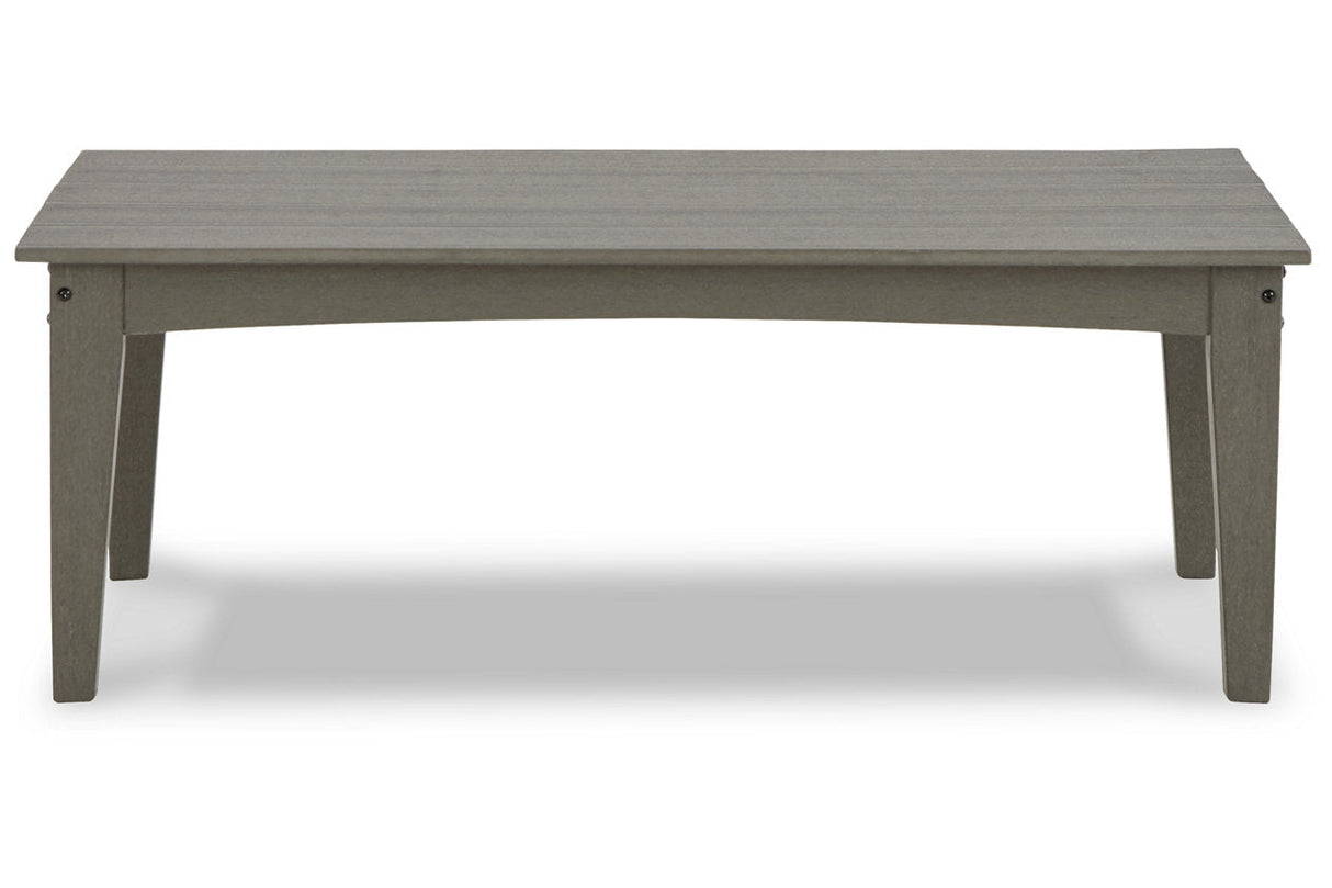 Visola Gray Outdoor Coffee Table