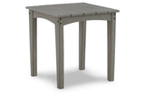 Visola Gray Outdoor End Table