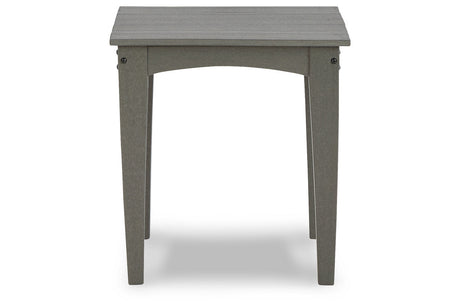 Visola Gray Outdoor End Table