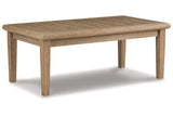 Gerianne Grayish Brown Coffee Table