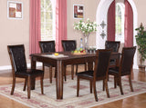 Pam Deep Brown Dining Room Set