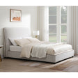 Pacifico Oat/Brown Bed Full by Furniture of America at Eve Furniture