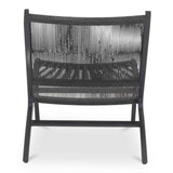 Palma Black Outdoor Lounge Chair by Moe's Home at Eve Furniture