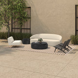 Palma Black Outdoor Lounge Chair by Moe's Home at Eve Furniture