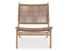 Palma Warm Brown Outdoor Lounge Chair by Moe's Home at Eve Furniture