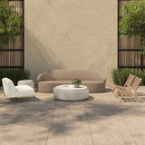 Palma Warm Brown Outdoor Lounge Chair by Moe's Home at Eve Furniture