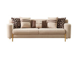 Shelby Beige 4-pieces Livingroom Set