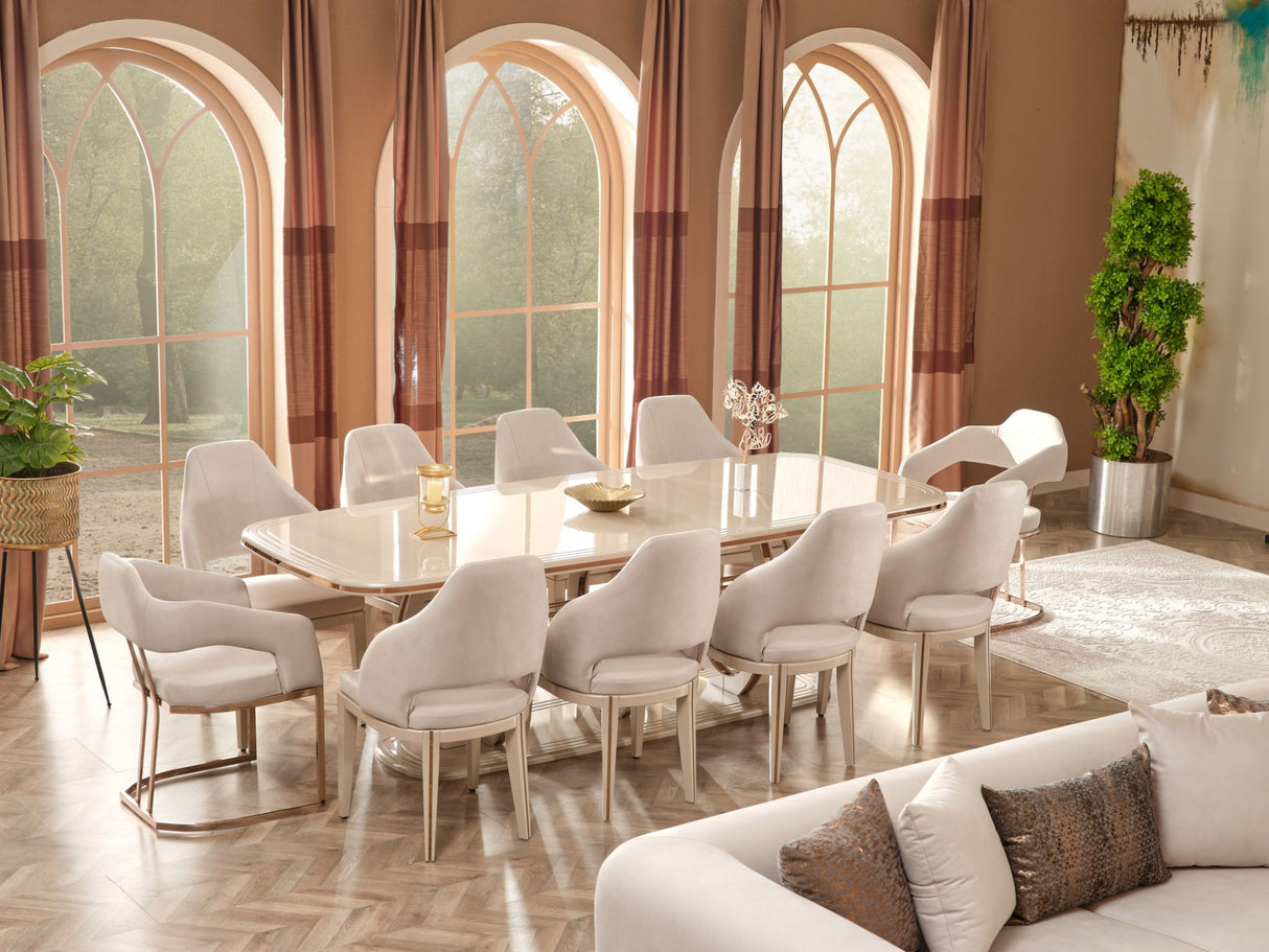 Paris Dining Table by Furnia at Eve Furniture
