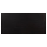 Parkins Espresso/White 5-Piece Traditional Rustic Dining Set by Coaster at Eve Furniture