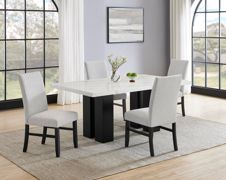 Parkside Dove Dining Set by Crown Mark at Eve Furniture