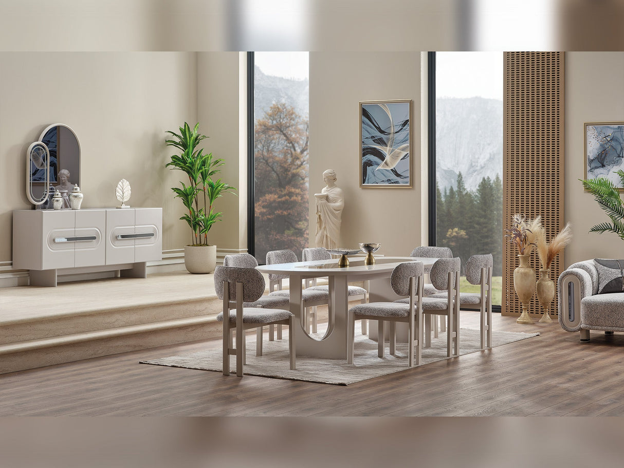Parma Dining Table by Furnia at Eve Furniture