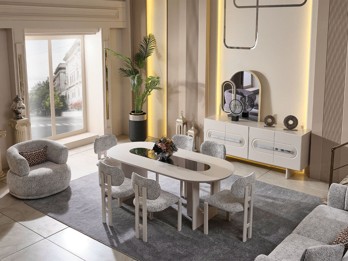Parma Dining Table by Furnia at Eve Furniture