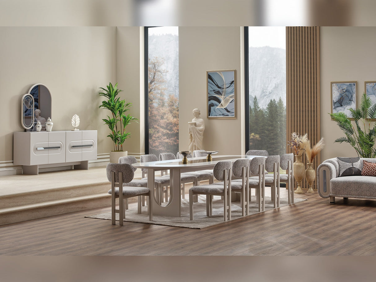 Parma Dining Table by Furnia at Eve Furniture