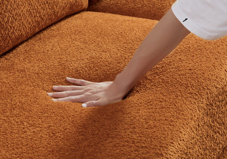 Paton 114.5'' Boucle Fabric Sofa by Ashcroft Imports at Eve Furniture