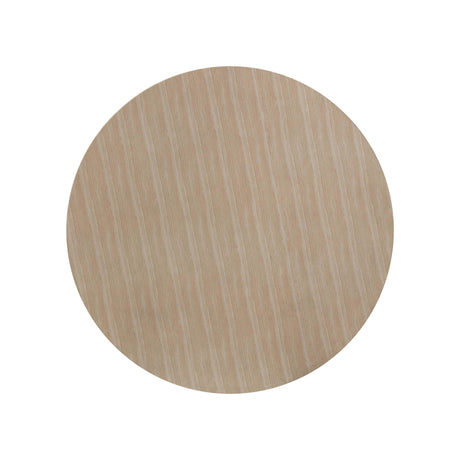 Patti Textured Faux Travertine Indoor / Outdoor 55" Round Dining Table by TOV Furniture at Eve Furniture