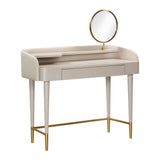 Penelope Performance Vegan Leather Wrapped Vanity Desk by TOV Furniture at Eve Furniture
