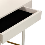 Penelope Performance Vegan Leather Wrapped Vanity Desk by TOV Furniture at Eve Furniture