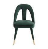 Petra Velvet Side Chair by TOV Furniture at Eve Furniture