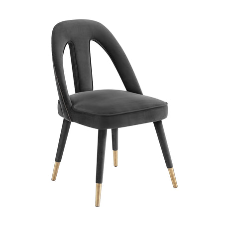 Petra Velvet Side Chair by TOV Furniture at Eve Furniture