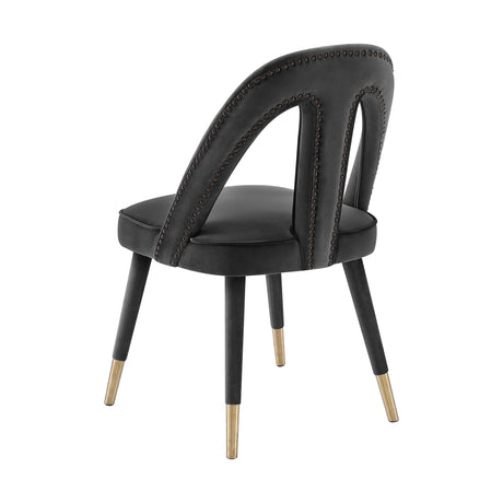 Petra Velvet Side Chair by TOV Furniture at Eve Furniture