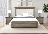 Philomath Aged Oak King Bed by Furniture of America at Eve Furniture